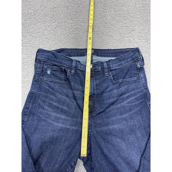 Gap Women Denim Jeans Blue 32 Favorite Jegging Pants Stretch City Preppy New - Picture 5 of 10